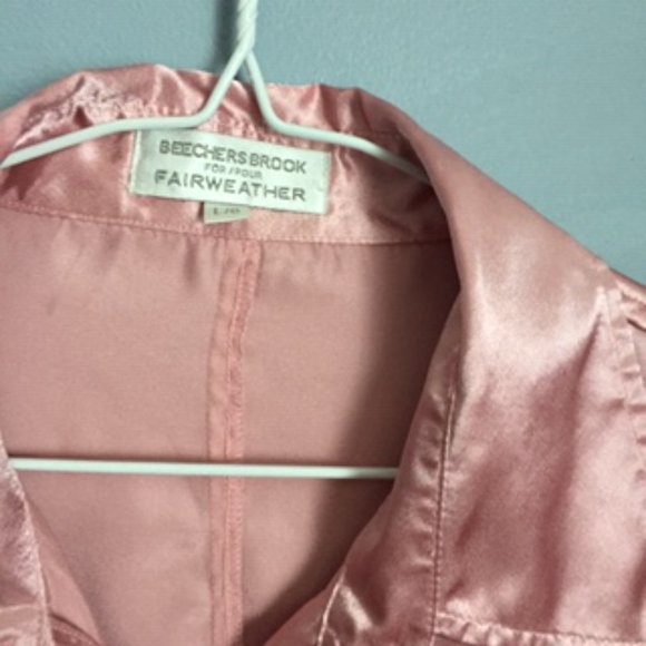 BEECHERS BROOK FOR FAIRWEATHER BLOUSE. SIZE L. COLOR PINK - Picture 2 of 3